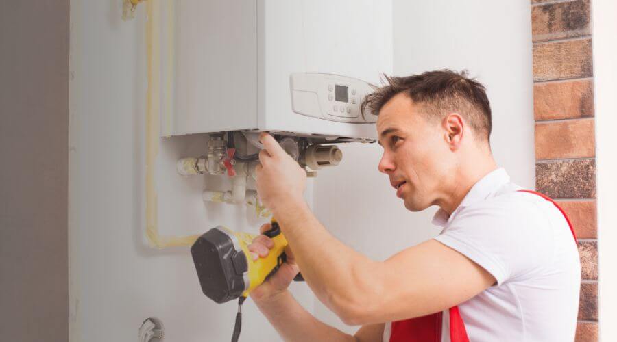 Local tankless water heater installation in Nallen, WV